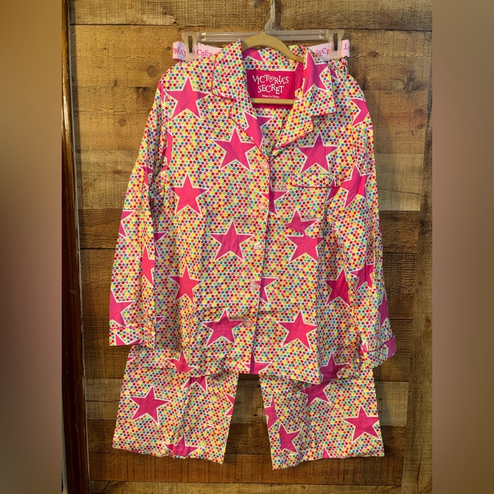 💖 Victoria's Secret Star Pajamas - Picture 1 of 5